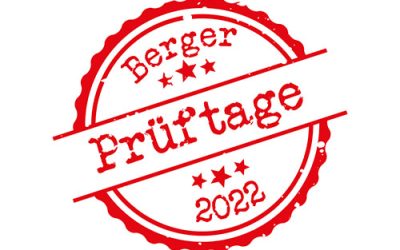 Sicherheit geht vor: Berger-Prüftage 2022