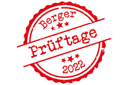 Sicherheit geht vor: Berger-Prüftage 2022